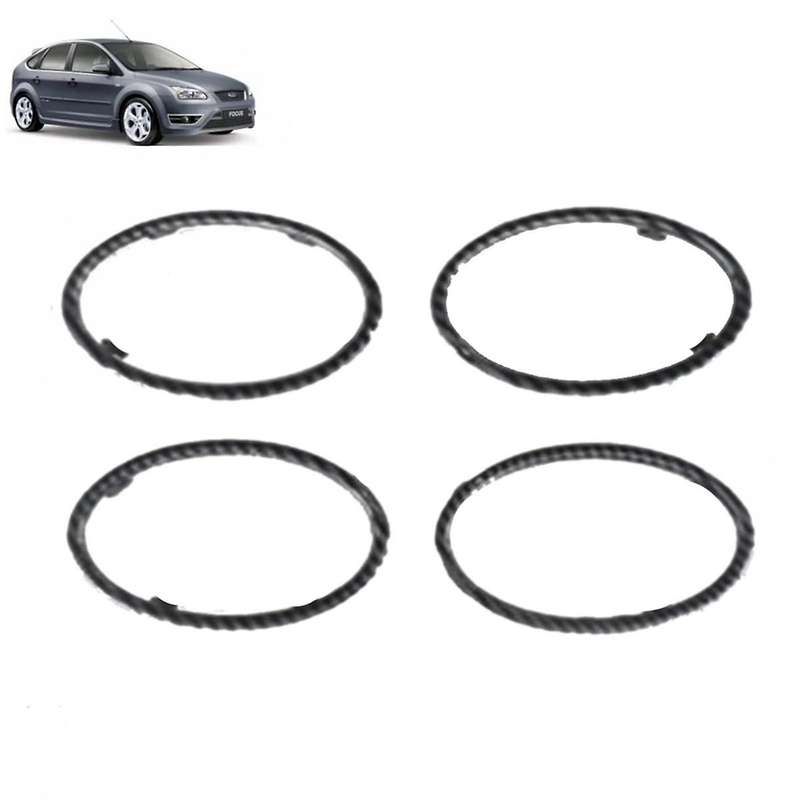 4Pcs Car Dashboard Air Conditioner Air Vent Frame 4M51A014L21BC 4M51A014L21AE for Focus 2005-2011,A