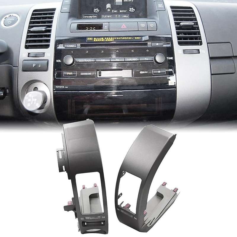 4pcs Car Center Dashboard Air Trim Frame Set for Prius 2004-2009 Air Conditioner Outlet Panel Cover