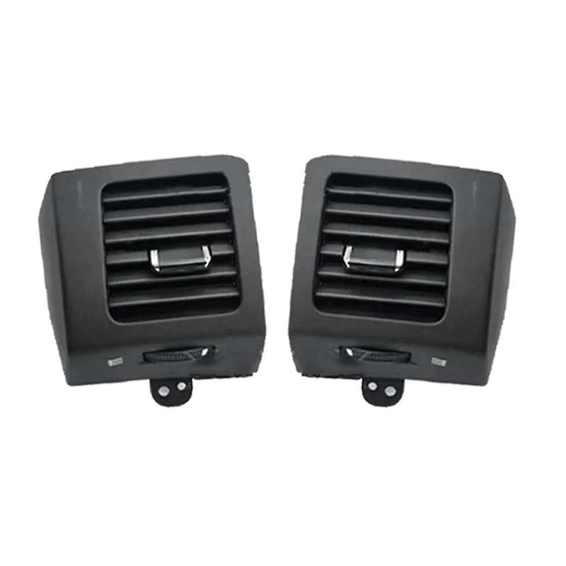 4Pcs Car Dashboard Air Conditioning Vent Outlet for Land Cruiser Prado LC120 GX470 2003-2009 Black
