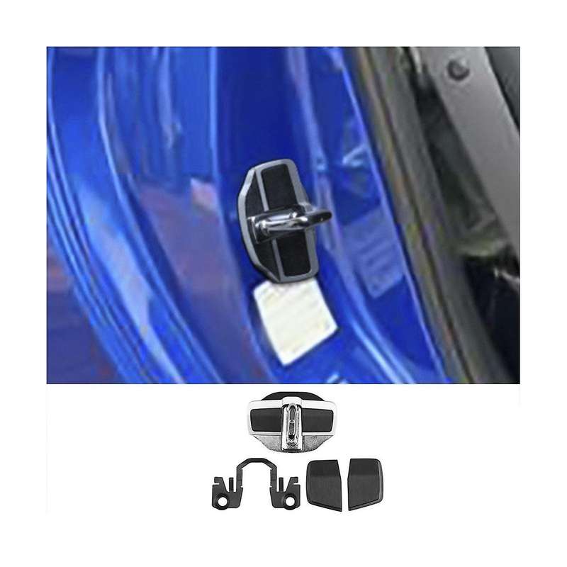 4pcs Car Door Stabilizer Door Lock Protector Latches Cover for All Series Brz Xv Forester Legacy