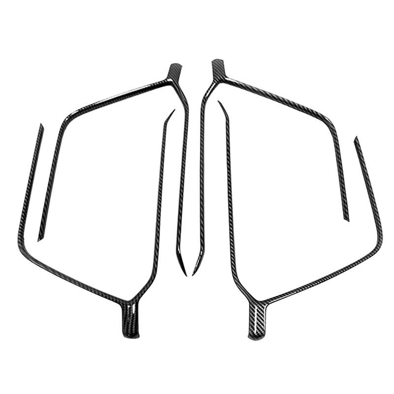 4PCS Car Door Armrest Trim Modification Door Bowl Decoration for 2019-2020