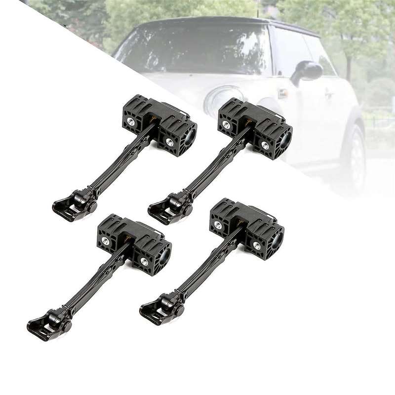 4PCS Car Front Door Brake Stopper 51217176811 for R50 R52 R53 R56 R57 R58 R59 2005-2015 Check Stay