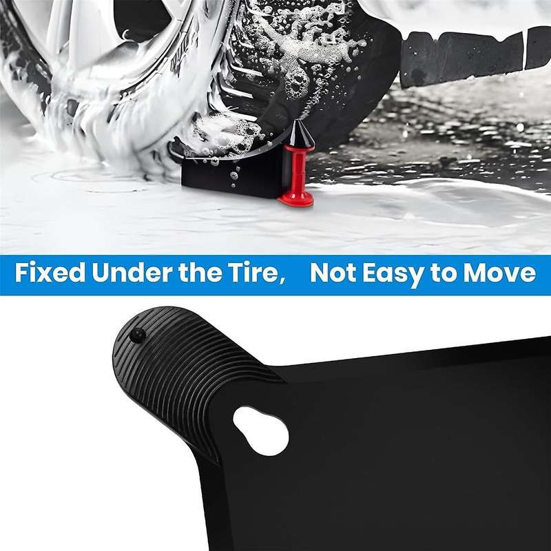 4Pcs Car Hose Guide, Tire Hose Roller for Car Washing, Tire Hose Guide , Car Tires Plastic Wash Tool