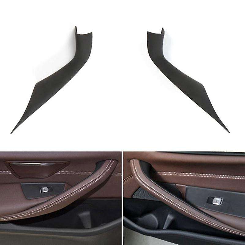4PCS Car Inner Door Panel Cover Interior Door Pull Handle Cover Trim for 5 Series G38 G30 2018 2019
