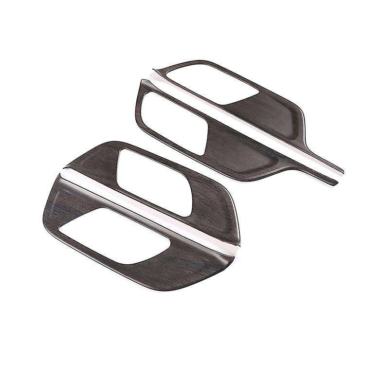 4Pcs Car Inner Door Handle Frame Decoration Cover ABS Oak Wood Grain for B Class 2020 Accessories