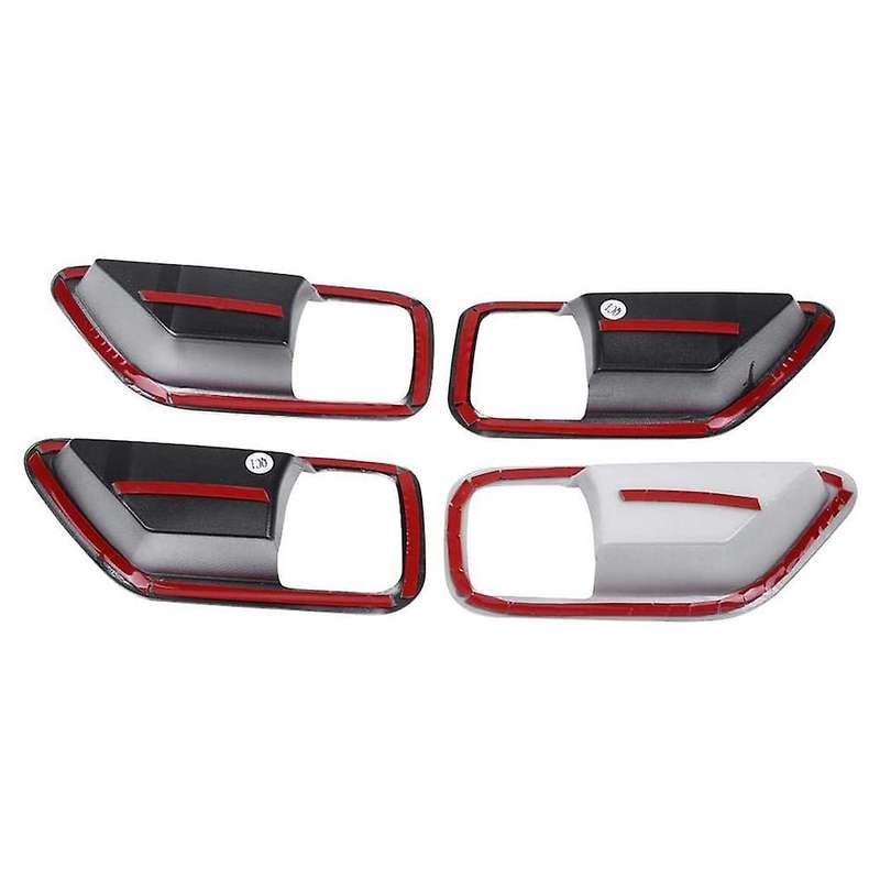 4Pcs Car Inner Handle Frame Interior Door Handle Bowl Cover Trim Auto Accessories for Vitara 2 Ii 20