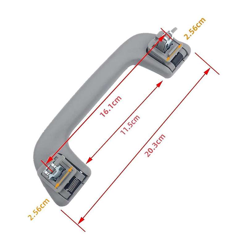 4Pcs Car Inner Roof Armrest Ceiling Pull Handle Door Safety Handle 74610-52020 for Yaris Prius Dark