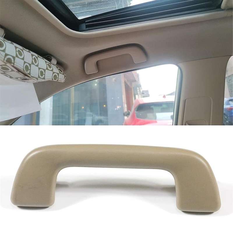 4Pcs Car Inner Roof Armrest Ceiling Pull Handle Door Safety Handle with Hook 74610-52020 for Yaris B