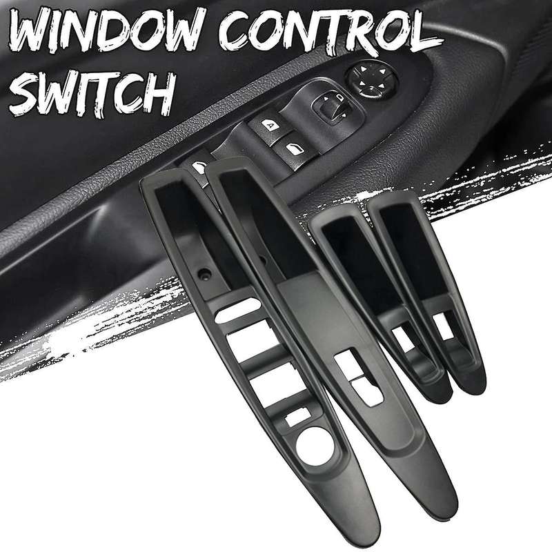 4Pcs Car Interior Door Electric Power Window Lift Control Switch Panel for C4 Accessories