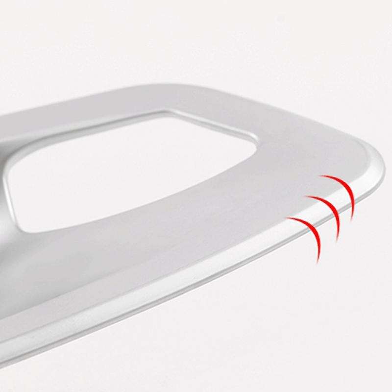 4Pcs Car Interior Door Handle Panel Bowl Cover Trim Frame for 3 Series E90 2005-2012