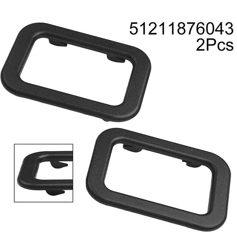 4pcs Car Interior Door Handle Trims for E30 E24 E23 E28 Z1 635csi M6 51211876043