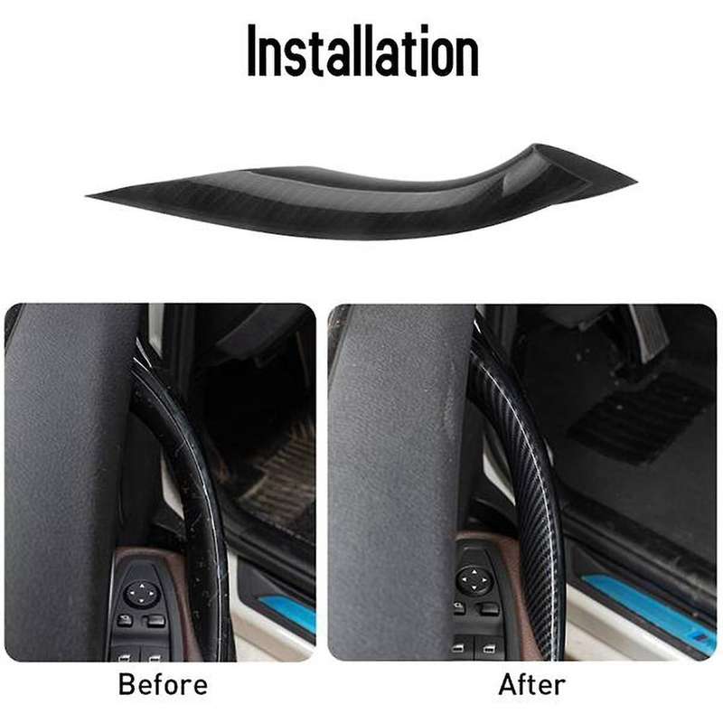 4pcs Car Interior Door Handle Cover Trim for 3 4 Series F30 F30 F32 F34 F35 F36 12-2017 Armrest Pull