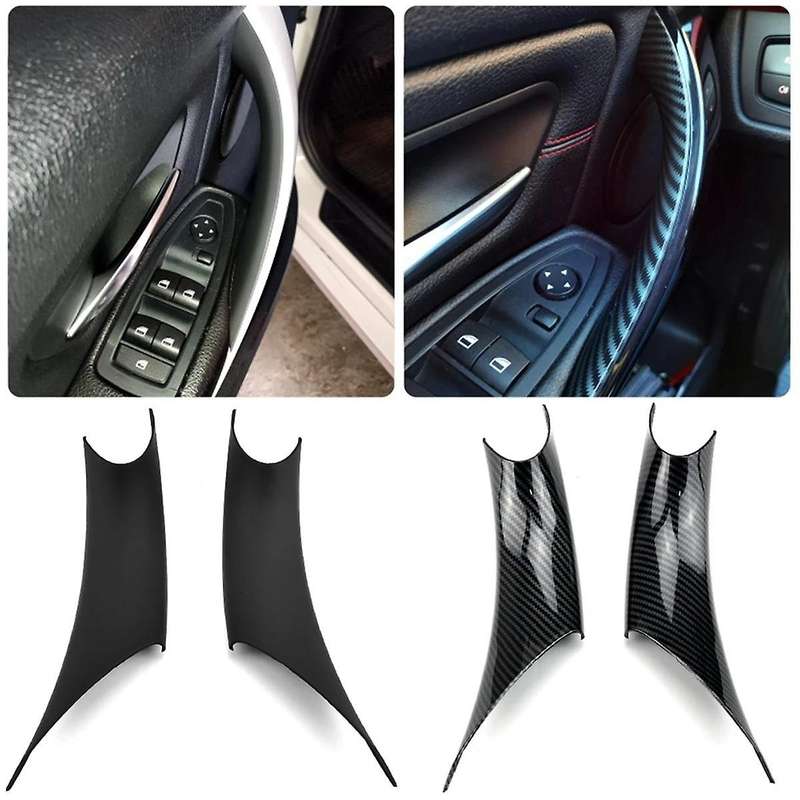4pcs Car Interior Door Handle Cover Trim for 3 4 Series F30 F30 F32 F34 F35 F36 12-2017 Armrest Pull