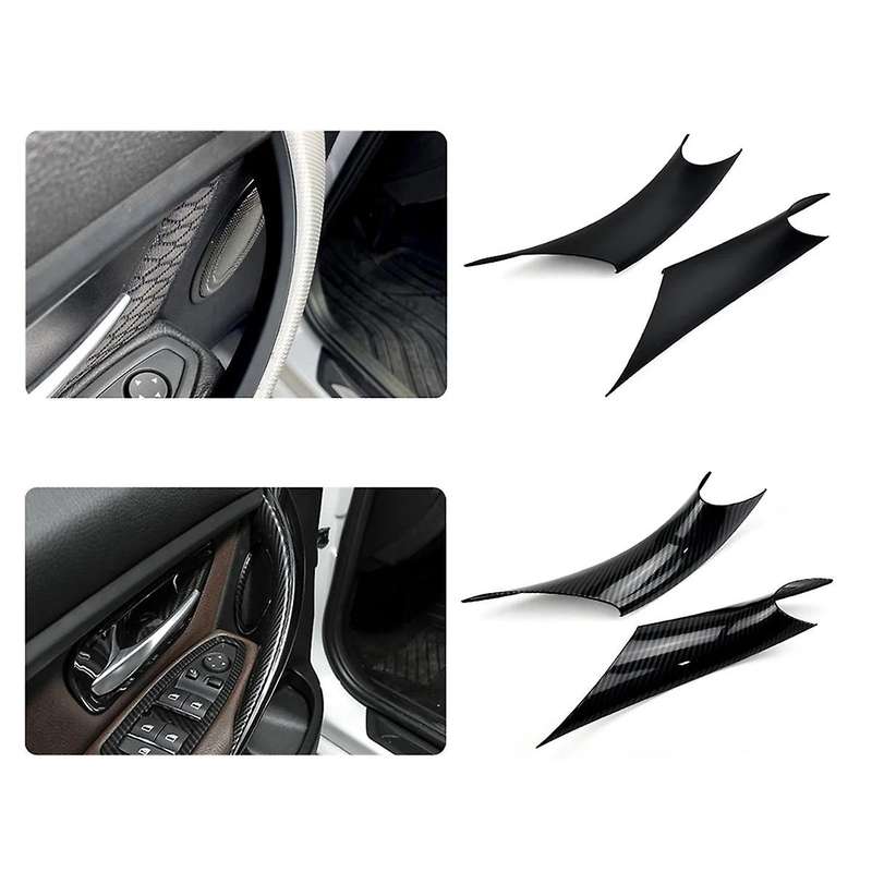 4PCS Car Interior Door Handle Cover Trim for 3 4 Series F30 F30 F32 F34 F35 F36 12-2017 Armrest Pull