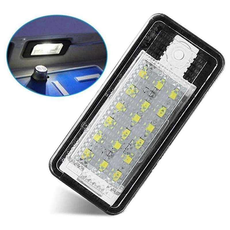 4pcs Car LED License Number Plate Light Lamp White for A3 S3 8P A4 B6 B7 A5 A6 4F A8 S8 C6