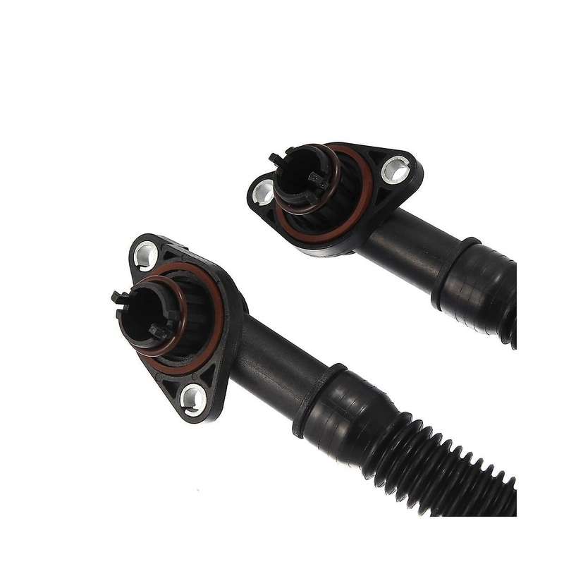 4pcs Car Left+right Crankcase Vent Pipe for 550i 650i 750i 750li X5 X6 11157575641, 11157646087, 111