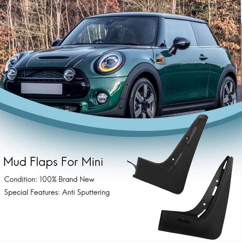 4PCS Car Mud Flaps for ONE R56 2008-2014 Mudguards Splash Guards Mudflap Car F-