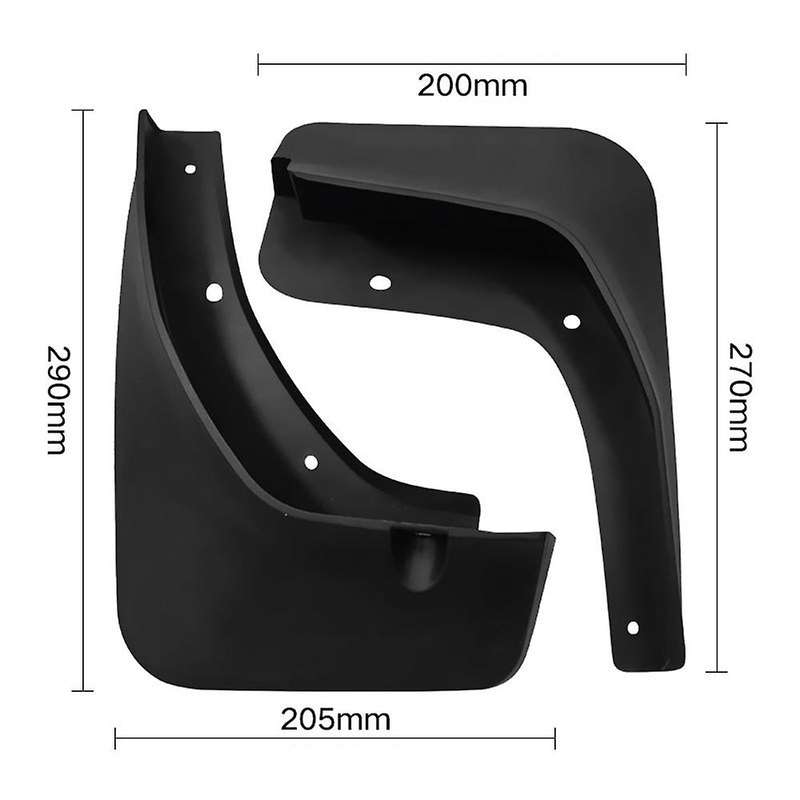 4Pcs Car Mud Flaps for MG ZS 2020-2021 Mudguards Fender Mud Guard Flap Splash Flaps Accessories