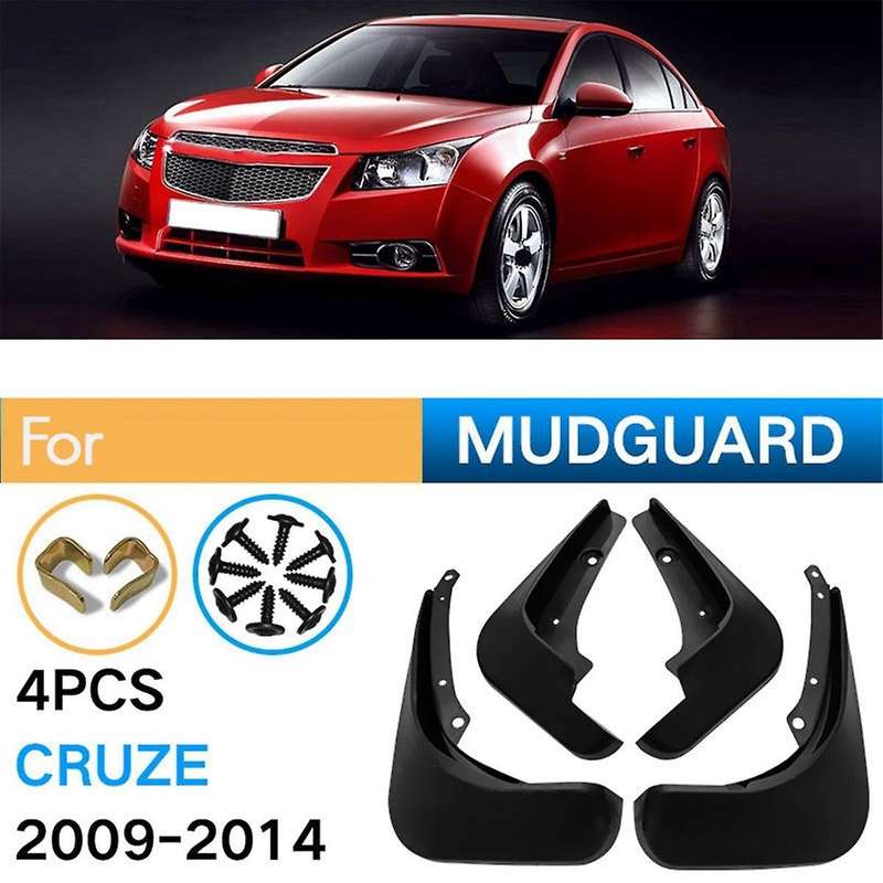 4PCS Car Mudguard Mud Flaps Splash Mud Guard for 2009-2014 Car Accessories