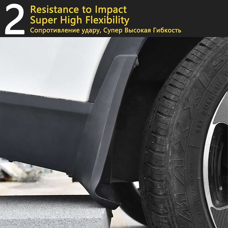4PCS Car Mudflap for F 150 Accessories Mud Guard Flap Splash Flaps Mudguards 2012-2019