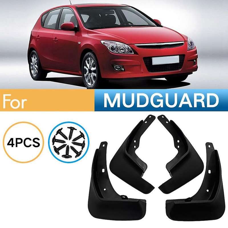 4PCS Car Mudguard Mud Flaps Splash Mud Guard for I30cw Wagon 2007-2012 Car Accessories