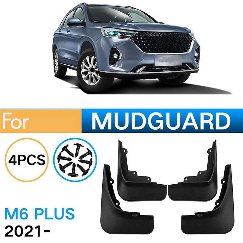 4PCS Car Mudguard Mud Flaps Splash Mud Guard for M6 Plus 2021-2023 Car Accessories