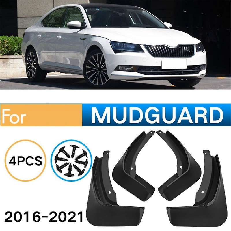 4PCS Car Mudguard Mud Flaps Splash Mud Guard for Superb 2016-2021 Car Accessories