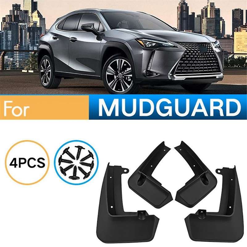 4PCS Car Mudguard Mud Flaps Splash Mud Guard for UX 2019-2021 Car Accessories