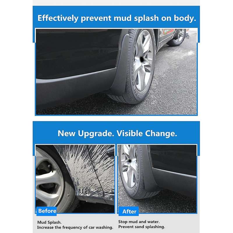 4Pcs Car Mudguard Wheel Mud Flaps Splash Guards for X5 M-Sport 2019-2020