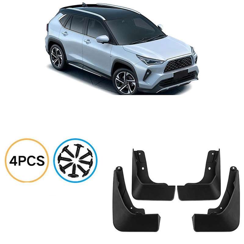 4PCS Car Mudguard Mud Flaps Splash Mud Guard for Yaris Non 2023 2024 Car Accessories
