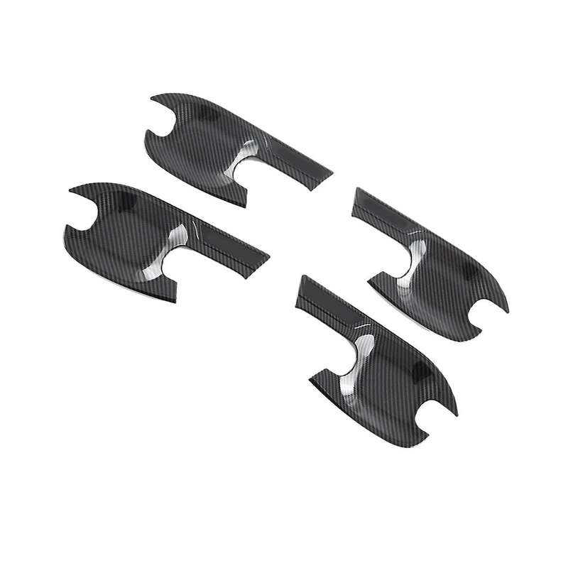 4pcs Car Outer Door Handle Bowl Trim Cover for D-max 2019-2023 Door Bowl Decor Sticker Exterior Acce