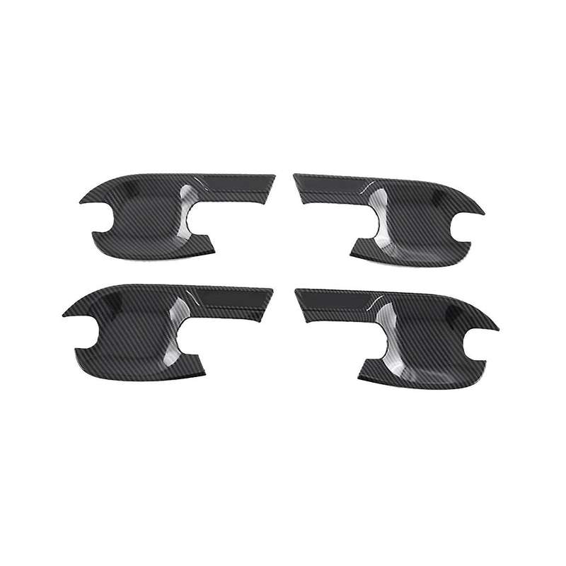 4pcs Car Outer Door Handle Bowl Trim Cover for D-max 2019-2023 Door Bowl Decor Sticker Exterior Acce
