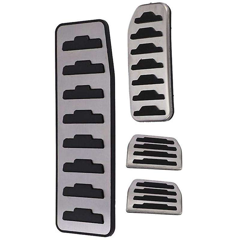 4PCS Car Pedal Cover Foot Rest Pedal Pad Accessories Brake Pedal for Evoque 2012+
