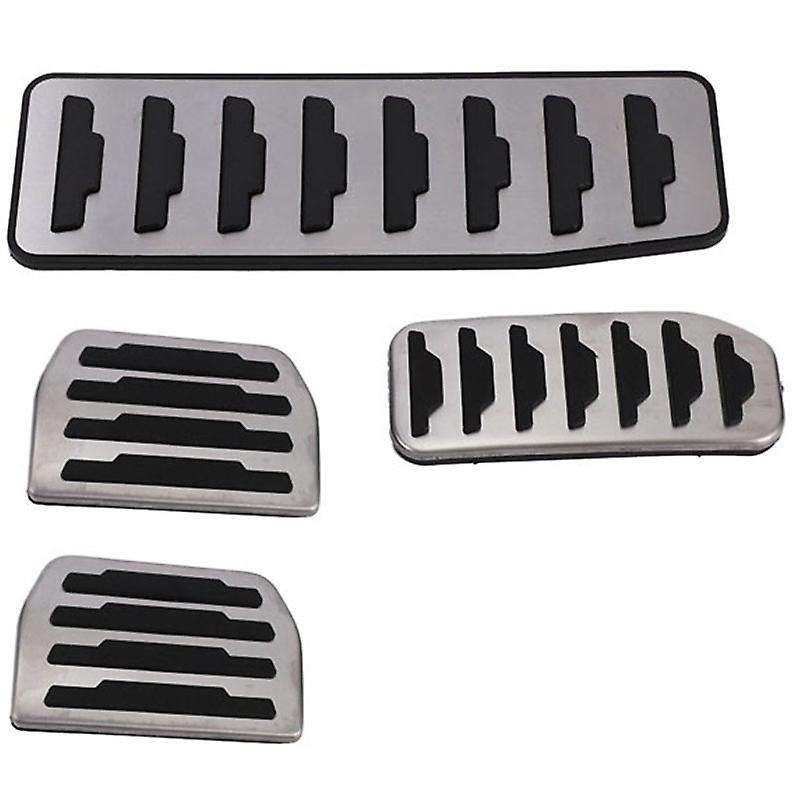 4PCS Car Pedal Cover Foot Rest Pedal Pad Accessories Brake Pedal for Evoque 2012+