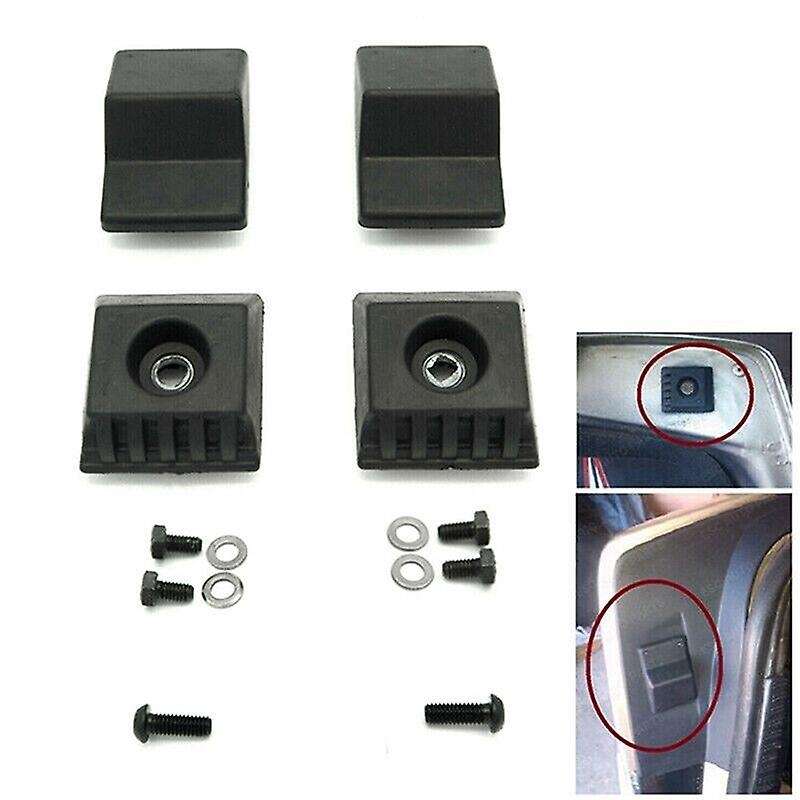 4pcs Car Rear Trunk Stop Buffers A1247580044 for W124 A124 C124 S124 1247580144