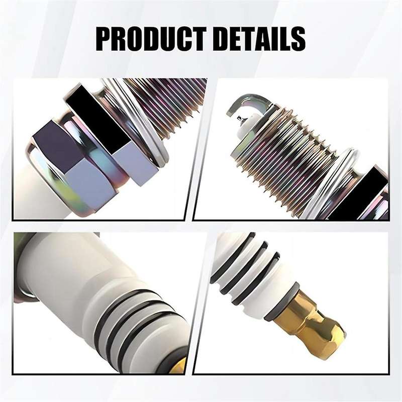 4Pcs Car Spark Plug Automotive Engine Accessories BKR5EIX-11 5464 for Spark Plug