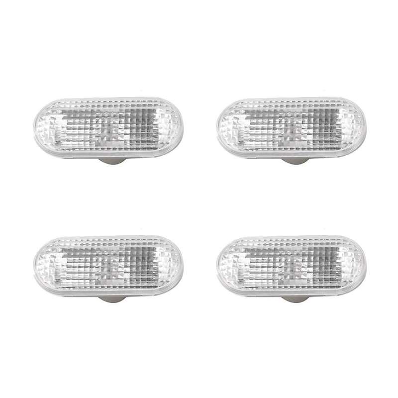 4Pcs Car Side Marker Light Turn Signal Light for Focus 2 2005-2008 4M5A-13K309-AA