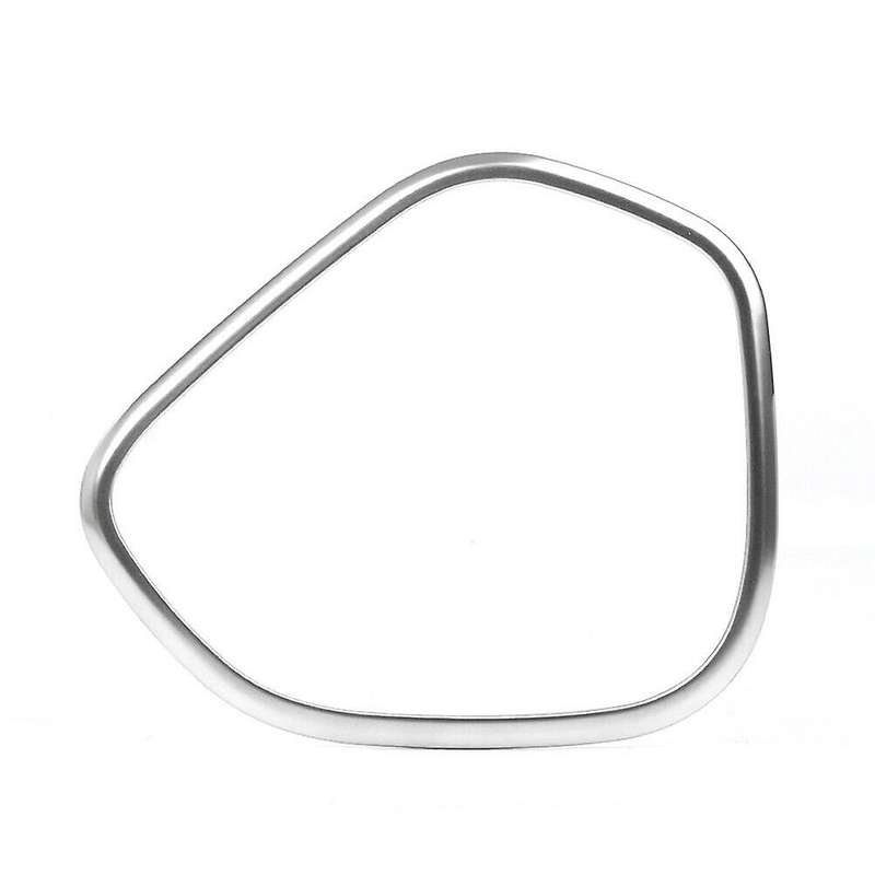 4Pcs Car Silver Steel Interior Door Speaker Cover Trims for XC60 2018