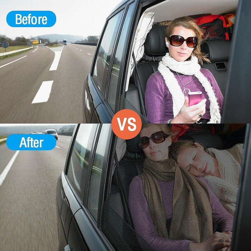 4Pcs Car Sun Shade Front Rear Window Screen Cover Visor Sunshade for UV Protector