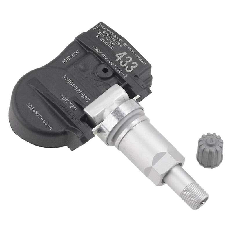4Pcs Car TPMS Sensor Tire Pressure Sensor 107481200B for 3 2018-2020 S 2014 X 2016 Tire Pressure Mon
