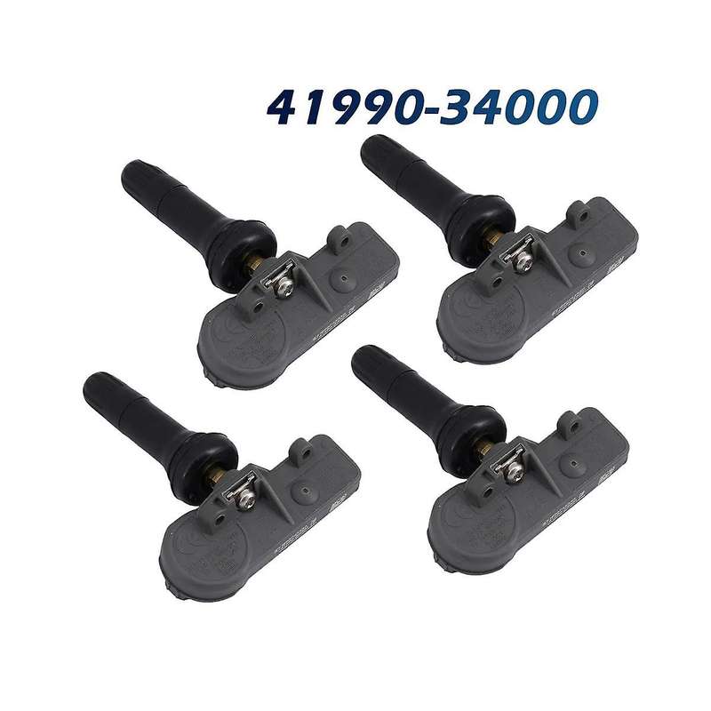 4pcs Car Tpms Tire Pressure Sensor 41990-34000 433mhz for Scangyong Actyon Korando Rodius System Se