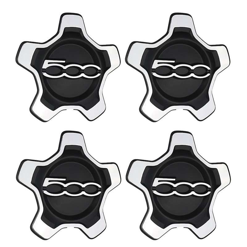 4Pcs Car Wheel Center Cap Cover 6AN69LXHAA 735626312 for 500X 2016-2022 Dust Cover Car Accessories