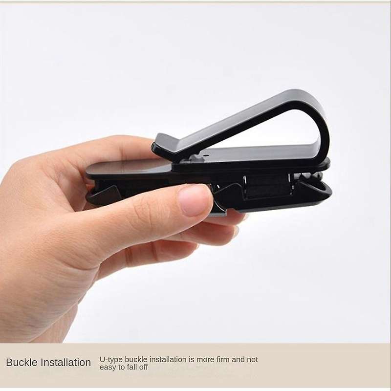 4pcs Car Visor Sunglass Holder Frame Visor Pen Holder Multipurpose Car Visor Accessories for Glasse