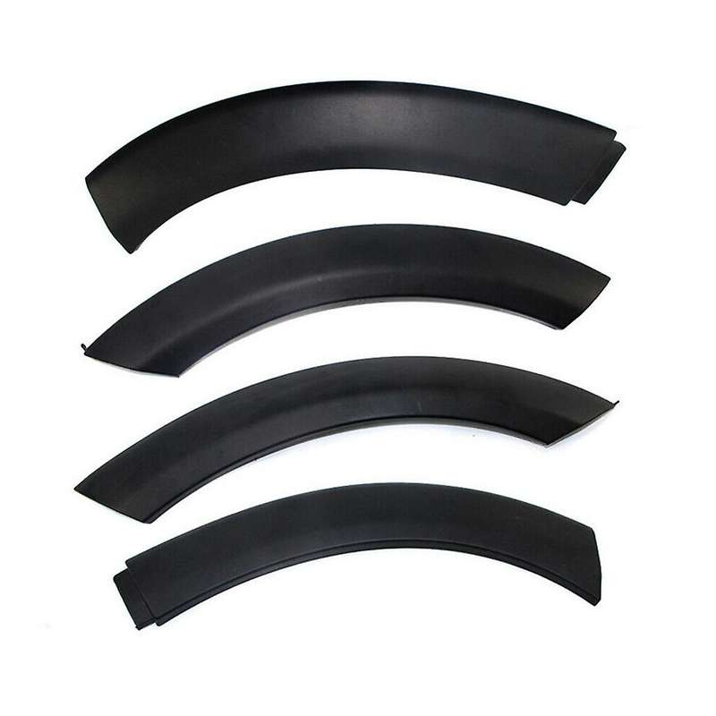4Pcs Car Wheel Eyebrow Upper Arch Trim Rubber for 2002-2008 51131505864 51131505865