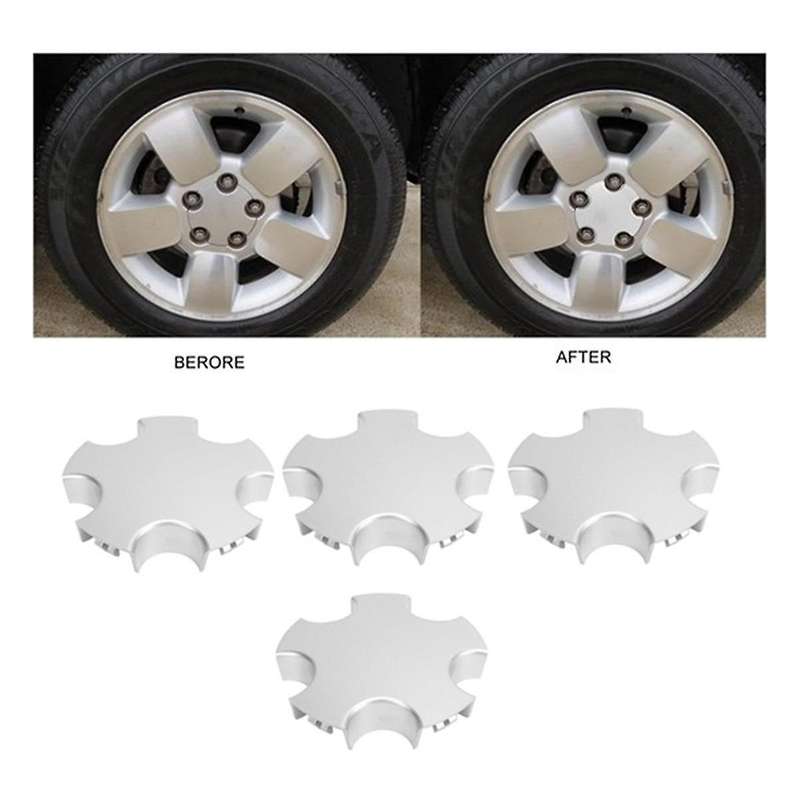4PCS Car Wheel Center Cap 5FA51PAKAC for 2001-2004 Hub Cap Cover Car Accessories