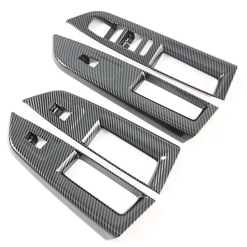 4PCS Car Window Lift Switch Pannel Cover Trim for Golf 8 MK8 2020 2021 Interior
