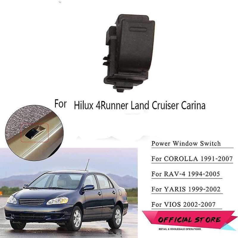 4Pcs Car Window Regulator Switches 84820-35020 84810-32070 84810 32080 for 4Runner Land Cruiser