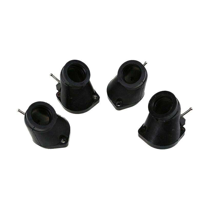 4Pcs Carburetor Intake Manifold Boot Joint Adapter Interface for XVZ1300 Boulevard 1999-2001