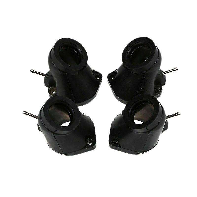 4Pcs Carburetor Intake Manifold Boot Joint Adapter Interface for XVZ1300 Boulevard 1999-2001