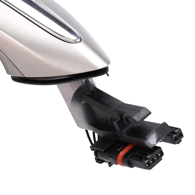 4pcs Champagne Outer Exterior Door Handle Set with Light for 5 6 7 Series F07 F10 F11 F06 F12 F13 F0